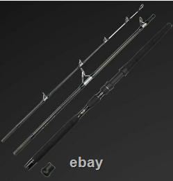 Heavy Fishing Rods 7'63 2.3m Travel 3-Piece Sea Boat Popping Saltwater Spinning