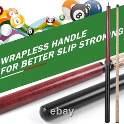 Heavy Hitter Jump Break Cue- 21oz 3 Piece Pool Stick 14mm Bakelite Tip for Ex