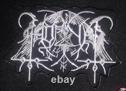 Heavy Metal Patch Leather Jacket Behemoth Batushka Unique Handcrafted Band Merch