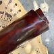 Heavy Oil Waxed Style 2.2mm Dark Red Leather Premium Pre-cut Piece