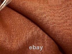 Heavy Rust Linen W140cms 2.5 metres @£75 piece
