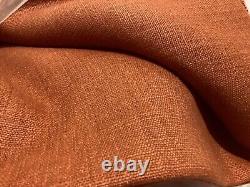 Heavy Rust Linen W140cms 2.5 metres @£75 piece