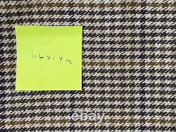 Heavy Woolen Tweeds And Fabrics Etc 7 Large Pieces 11m2 Total Quantity