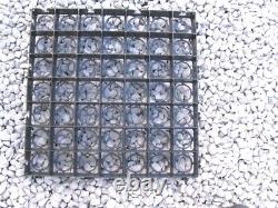 Heavy duty plastic ground reinforcement. Gravel, stone driveway. 500x500 each