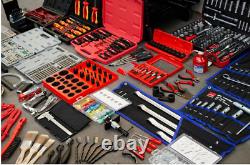 Hilka 1730 Piece Mechanics Tool Kit with Heavy Duty 15-Drawer Tool Chest