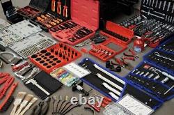 Hilka 1730 Piece Professional Mechanics Tool Kit with 15-Drawer Tool Chest NEW