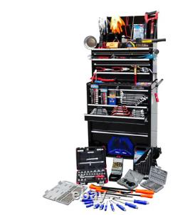 Hilka 527 Piece Tool Kit with Heavy Duty 15-Drawer Tool Chest