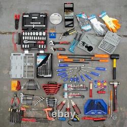Hilka 527 Piece Tool Kit with Heavy Duty 15-Drawer Tool Chest