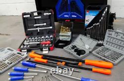 Hilka 527 Piece Tool Kit with Heavy Duty 15-Drawer Tool Chest
