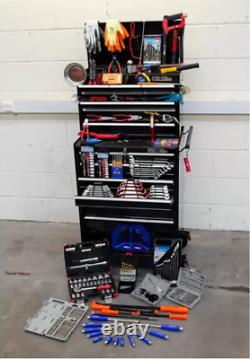 Hilka 527 Piece Tool Kit with Heavy Duty 15-Drawer Tool Chest