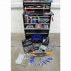 Hilka 527 Piece Tool Kit with Heavy Duty 15-Drawer Tool Chest NEW