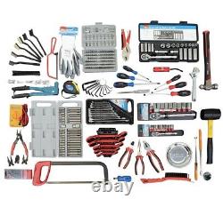 Hilka Professional Tool Chest 304 Piece Tool Kit with Heavy Duty 9-Drawer
