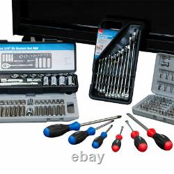 Hilka Tool Chest Mechanics Kit 305 Piece Tool Kit with Heavy Duty 15-Drawer
