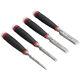 Hultafors 390673 Hdcs4 Heavy-duty Chisel Set, 4 Piece (12-32mm)