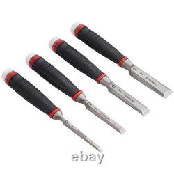 Hultafors 390673 HDCS4 Heavy-Duty Chisel Set, 4 Piece (12-32mm)