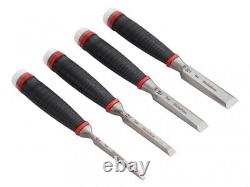 Hultafors HDCS4 Heavy-Duty Chisel Set, 4 Piece (6-25mm)