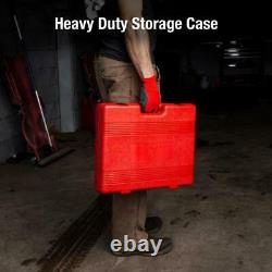 Impact Socket Set Drive Master Durable Heavy Duty Storage Case 80 Piece ANSI