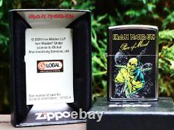 Iron Maiden Piece of Mind Zippo Lighter Eddie Bruce Dickinson Heavy Metal