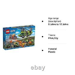LEGO City 60125 Volcano Heavy-lift Helicopter 1270 Pieces and 4 Mini-Figu