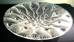 Lalique Serpentine Large Heavy Bowl A Real Beauty Top Selling Colour