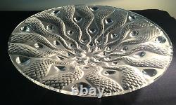 Lalique Serpentine Large Heavy Bowl A Real Beauty Top Selling Colour