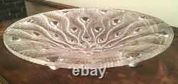 Lalique Serpentine Large Heavy Bowl A Real Beauty Top Selling Colour