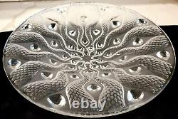 Lalique Serpentine Large Heavy Bowl A Real Beauty Top Selling Colour