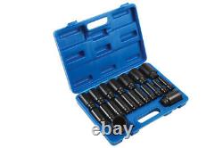 Laser 6830 20 Piece 1/2 Drive Deep Impact Socket Set