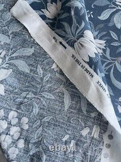 Laura Ashley Parterre Dark Seaspray Fabric 7m Piece