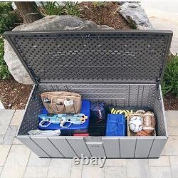 Lifetime 568 Litre Modern Outdoor Storage Deck Box -New free delivery