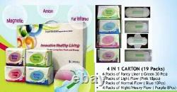 Longrich Superbklean Magnetic Pantyliner -1 box. (16packs/box) 30 pieces/pack