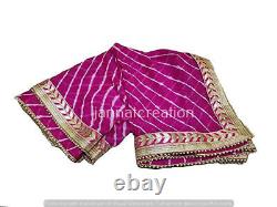 Lot Lehriya Dupatta, Rajasthani Lahriya Dupatta, Chiffon Women Heavy Dupatta