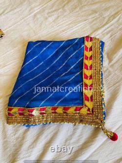 Lot Lehriya Dupatta, Rajasthani Lahriya Dupatta, Chiffon Women Heavy Dupatta