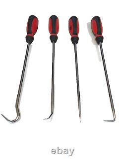 Mac Tools 4 Piece Heavy Duty Xtra Long Pick and Awl Set With Comfort Grip PSM4XL