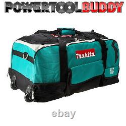 Makita LXT600 Heavy Duty Padded Tool Bag WHEELS 831279-0 6 Piece Kit Bag