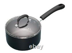 MasterClass Aluminium 3 Pieces Set Heavy Duty Saucepan with Non-stick Coating