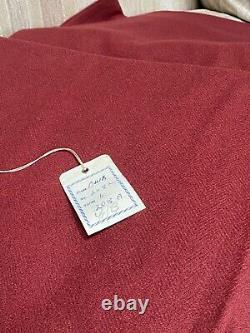 Mid Late 20th C Wool Herringbone Flannel Fabric 142 cm W x 3.64 m L