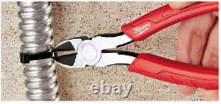 Milwaukee Electrician Pliers Hand Tool Plier Set Forged Rust Resistant 5 Piece