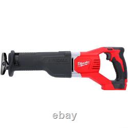 Milwaukee M18BSX M18 18V Heavy Duty Reciprocating Saw With 20 Piece Saw Blade