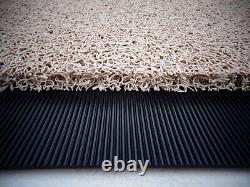 Miners Moss & Ribbed rubber matting 400 x 1200mm Heavy grade 2 piece deal