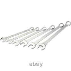 NEW Draper Heavy Duty Long Pattern Metric Combination Spanner Set 6 Piece, in UK