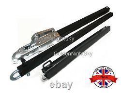 NEW Pro 3 Piece Recovery Pole Towing Straight Bar Heavy Duty 3.5 Ton Tow Car Van