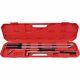 Neilsen Large 4 Piece Pry Bar Set Heavy Duty In Carry Case Ct4672