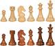 Nero High Polymer Extra Heavy Weighted Chess Pieces With 4.25 Inch King And Extr