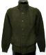 New Barbour Cardigan Wool Dark Green Patch Zip Thru Mkn0731 Sweater Patches