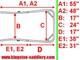New Easy Entry Heavy Duty 7 Piece Straight Shafts 48/ 55unit-nib