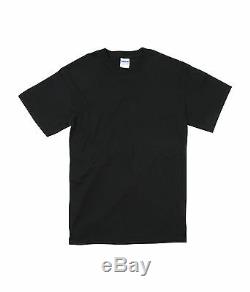 New Gildan Heavy 100% Cotton 72 Piece Black T-shirt Pack Wholesale