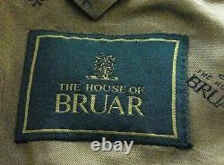 New Mens House Bruar Heavy Tweed Shooting 3 Piece Bespoke Suit 46r W40 X L33