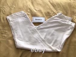 New Original Suffuse Off White Organza heavy Embroidered 3 piece suit-Large