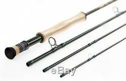 New Tfo Temple Fork Outfitters Bvk Tf06914b 9' #6 Weight 4 Piece Fly Rod +bag